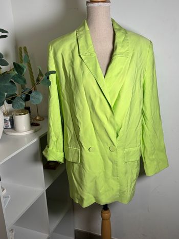 Blazer femme vert marque pimkie taille L en très bon état 