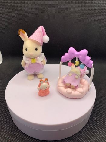 Le coucher des sœurs Sylvanian 