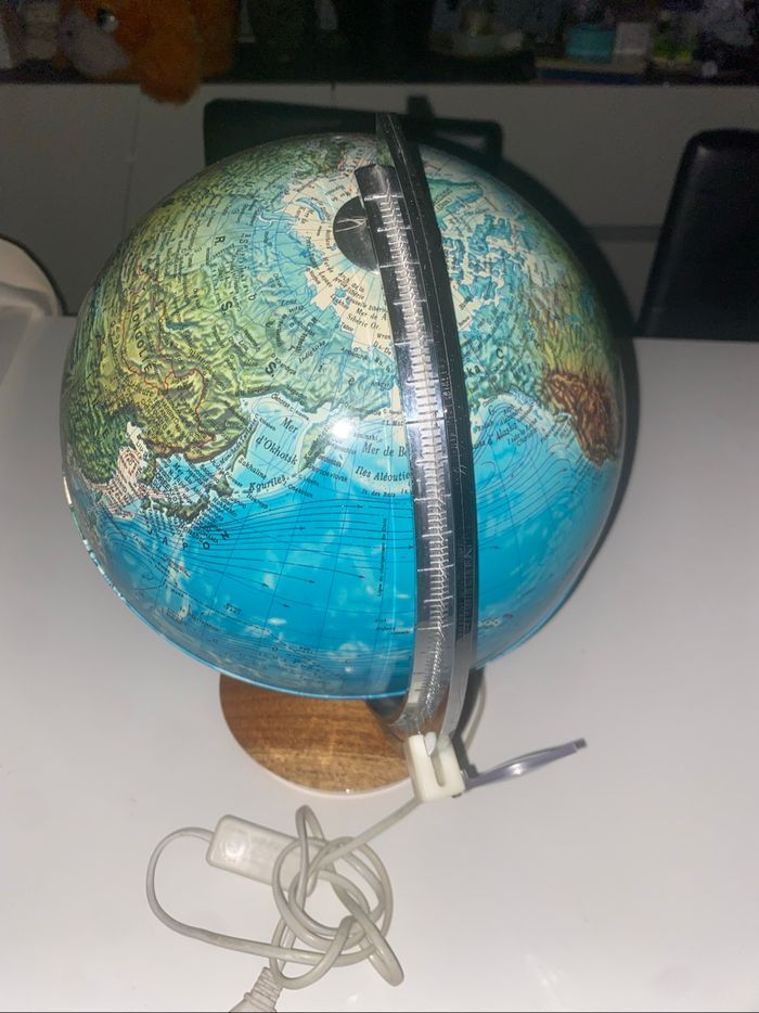 Mappemonde vintage - photo numéro 3