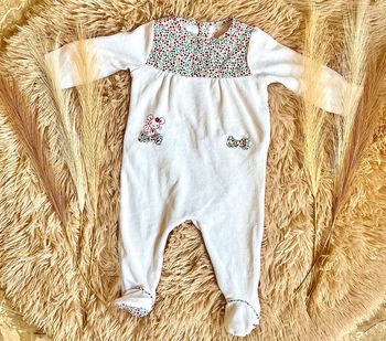 Pyjama velours souris