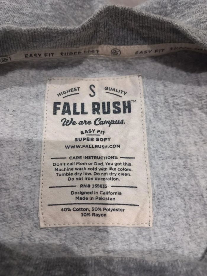 Pull/Sweat vintage Imprimé Colorado Gris Bleu - photo numéro 6