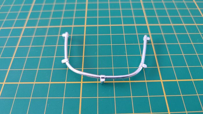 Contour baguette pièce détachée miniature Burago Mercedes 300 SL 1954 1/18 1/18e #B16