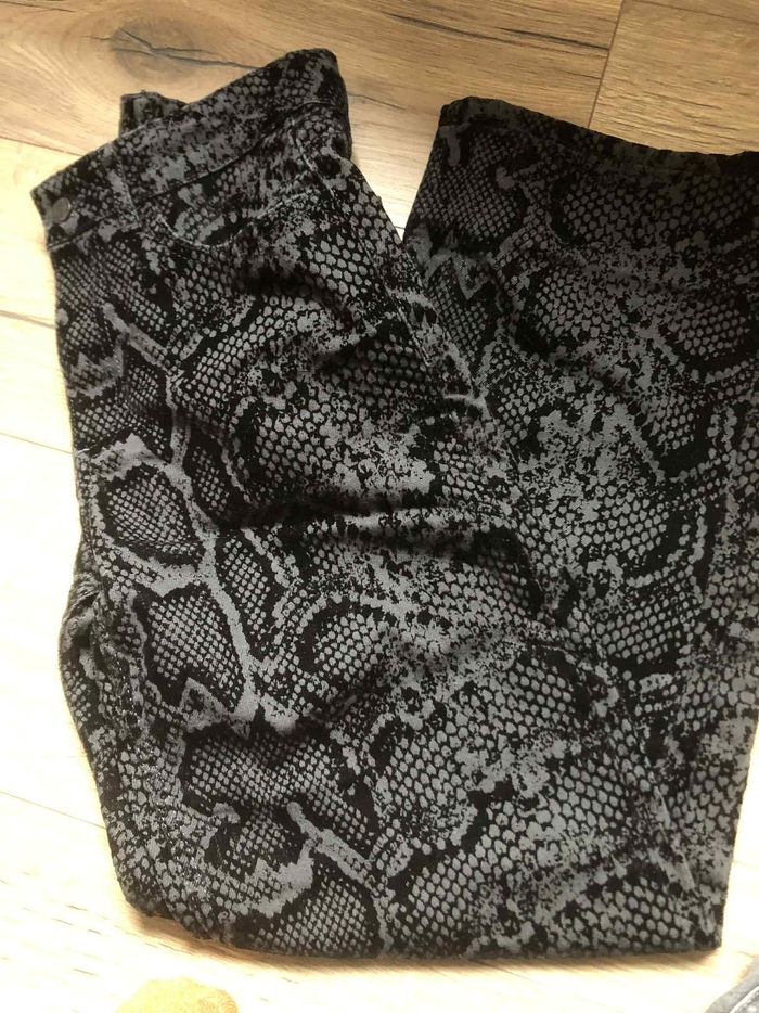 Lot de 2 jeans Zara noir et gris - photo numéro 4