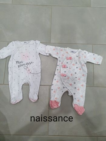 Pyjamas gémo 0 mois