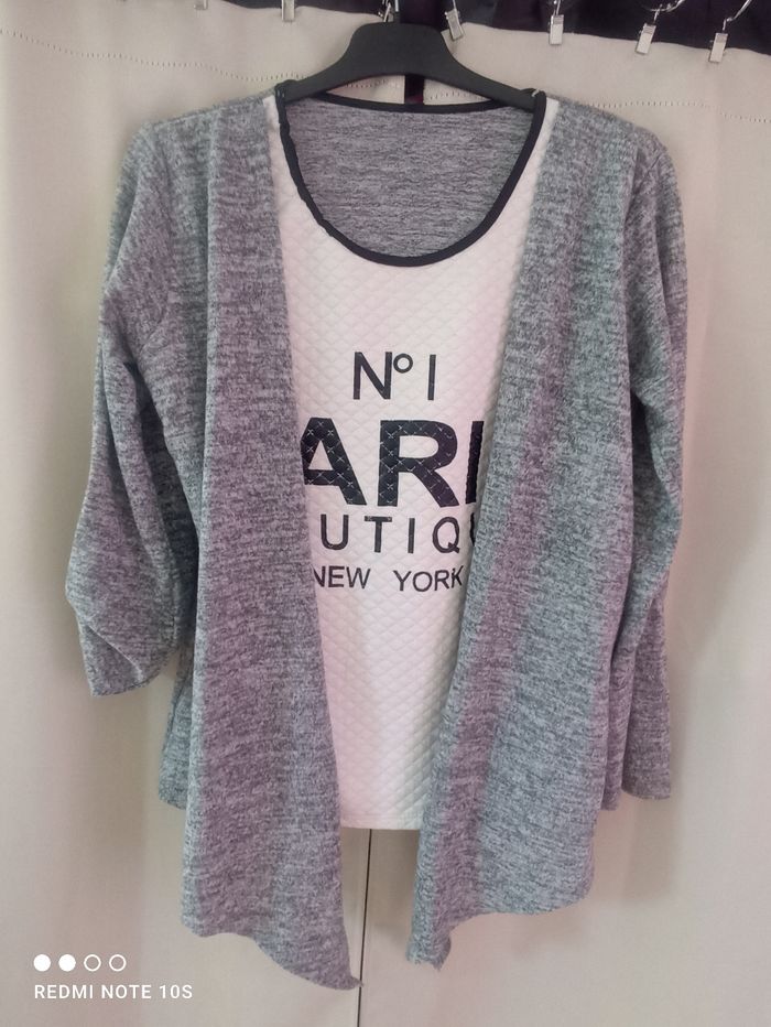 Pull femme 2 en 1 femme taille S/36