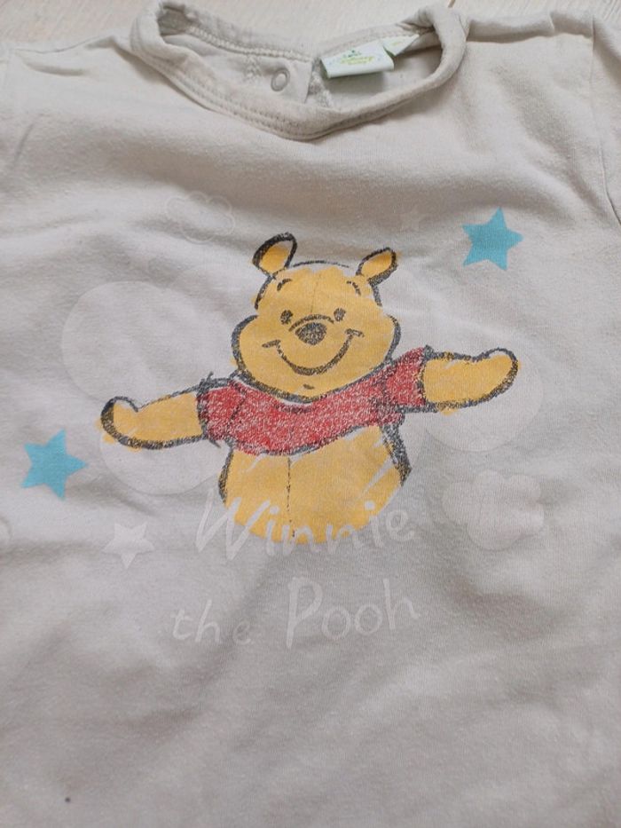 Pyjama beige Winnie l'ourson 12 mois - photo numéro 3