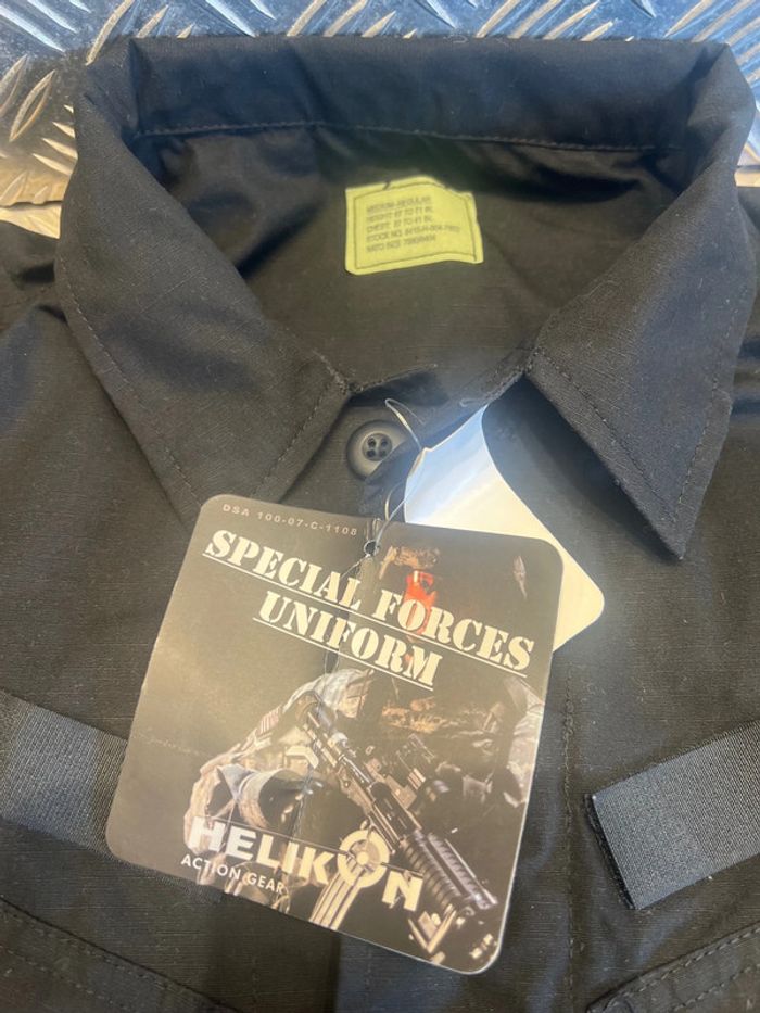 Helikon veste sfu next ripstop noir taille m - photo numéro 2