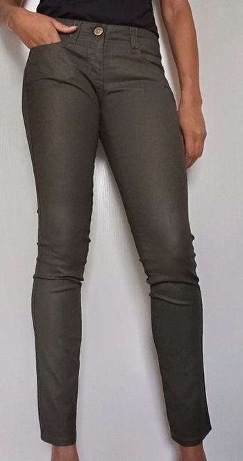 Pantalon ciré vert T36