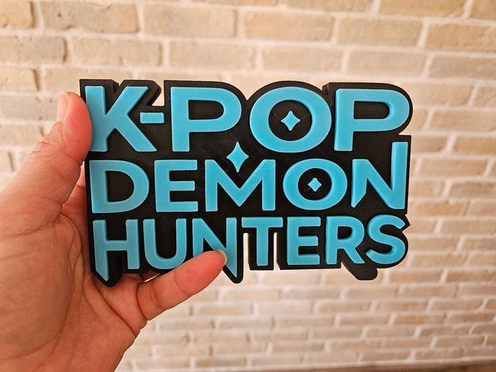 Logo film  Kpop demon hunters  Neuf - photo numéro 2