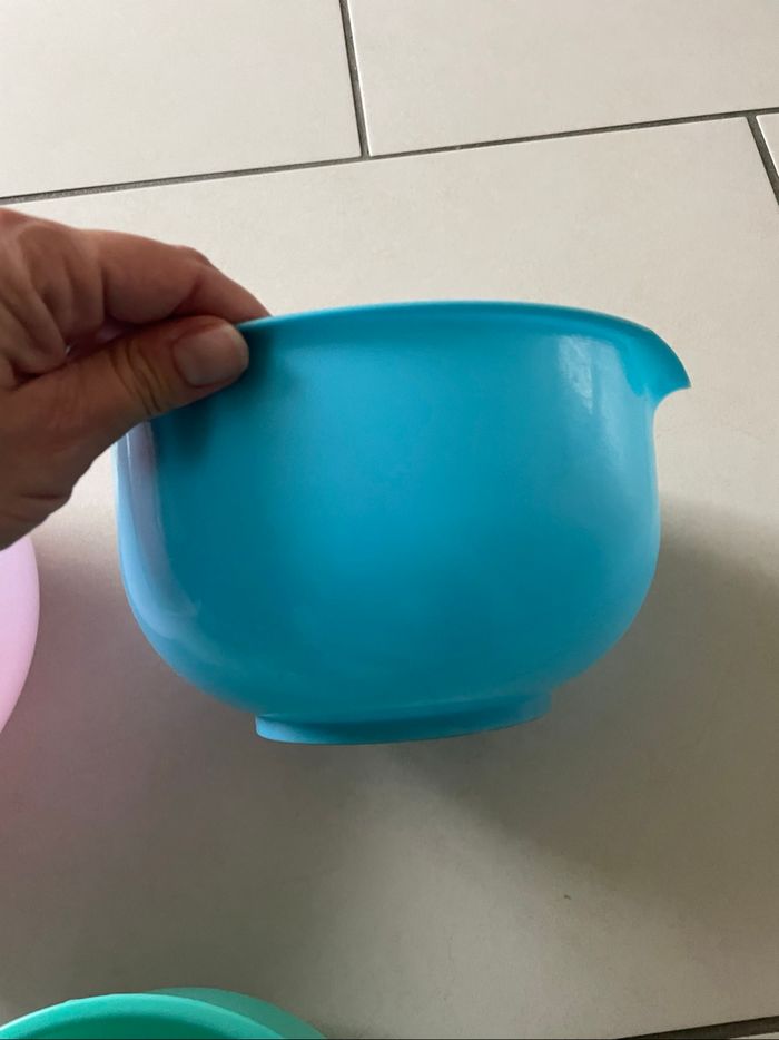 Lot saladier plastique - photo numéro 5