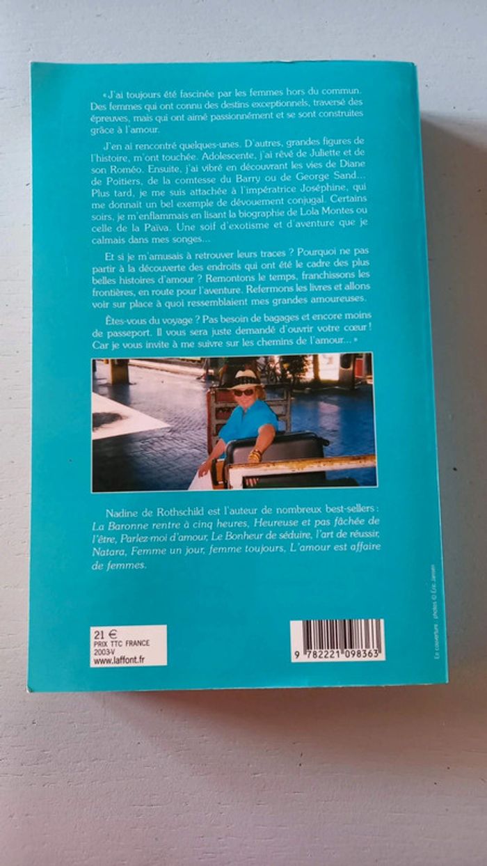 Sur les chemins de l'amour, Nadine de Rotschild - photo numéro 2