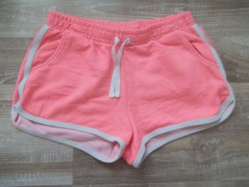 Short molleton rose Kiabi 12 ans