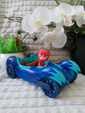 Pyjamasque Hibou et voiture🌿🎁