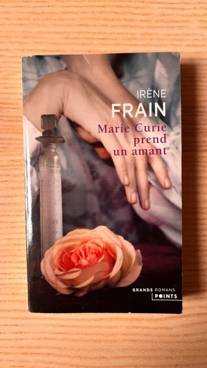 Livre Marie Curie prend un amant de Irène Frain