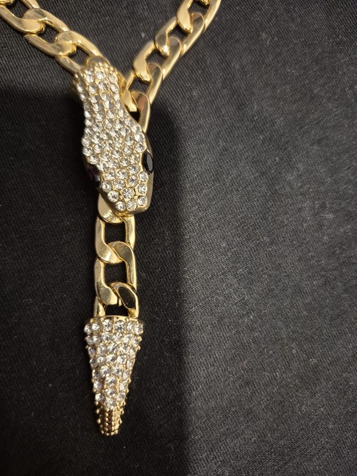 Beau collier serpent  tendance - photo numéro 4
