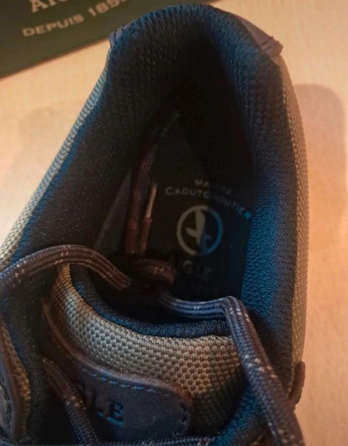 Aigle chaussures marche randonnée basse waterproof P.46 neuves - photo numéro 8