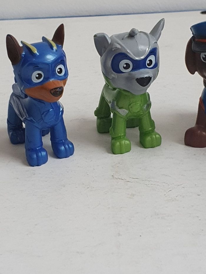 5 figurines Paw Patrol Team Rescue - photo numéro 2