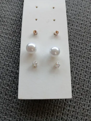 Lot boucles d'oreilles