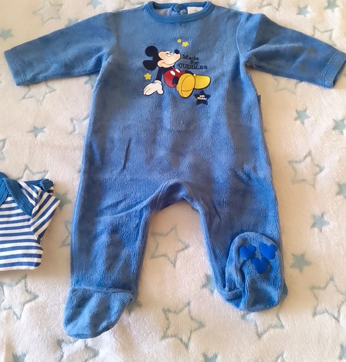 Ensemble pyjama 3 pièces Mickey - photo numéro 2