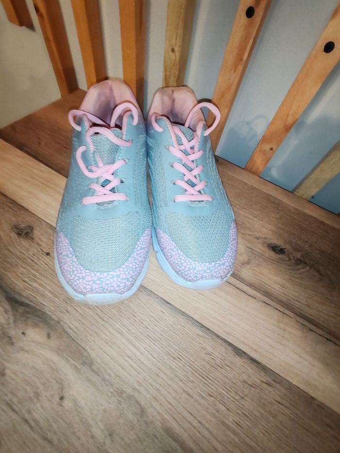 Tennis femme grise et blanche arkitect - photo numéro 2