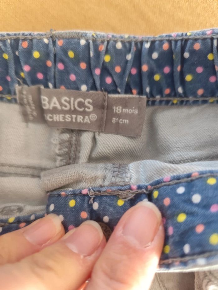 Lot de 2 jeans 18 mois - photo numéro 5