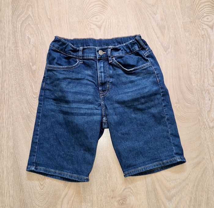 Bermuda 11 ans slim en jean h&m comme neuf