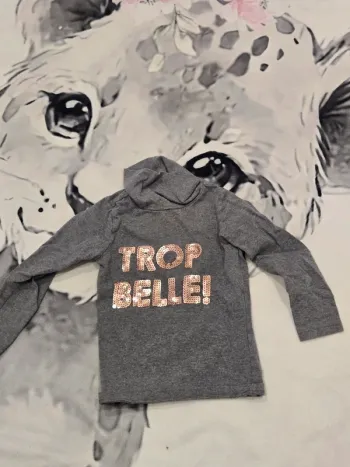 Pull strass 24 mois