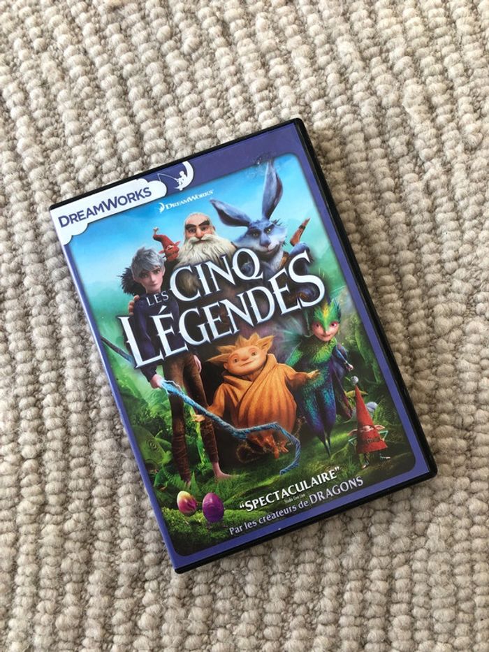 DVD Dreamworks « Les 5 légendes »