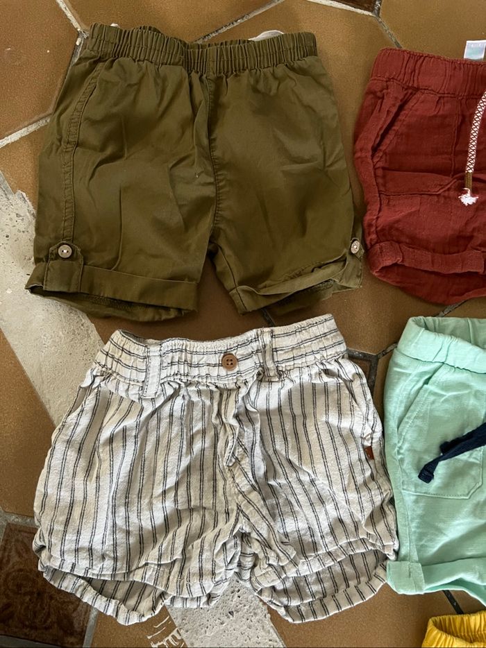 Lot 5 short bébé 6mois - photo numéro 5