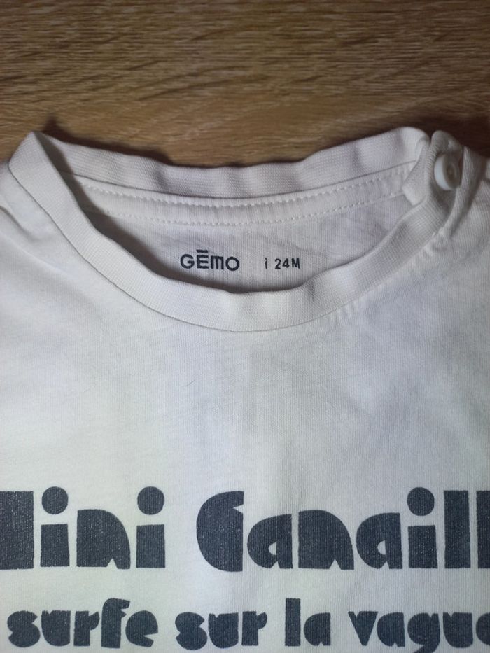 Vends t-shirt manches courtes 24 mois - photo numéro 2