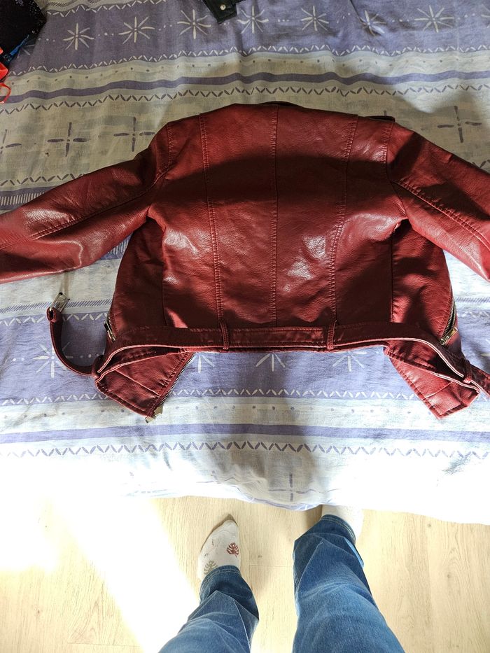 Veste bordeaux - photo numéro 2