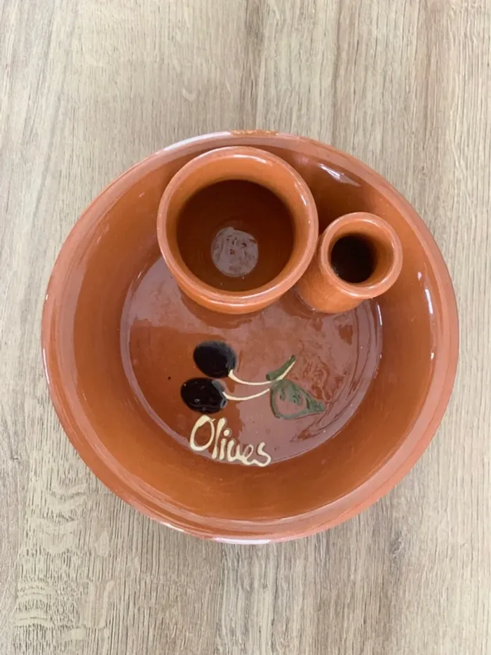 Coupelle plat apéritif pour olives 🫒 - photo numéro 3