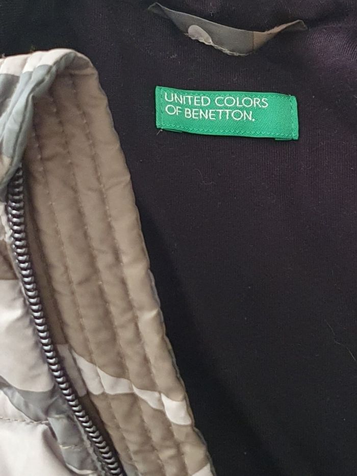 Doudoune Benetton 90 cm 18/24 mois - photo numéro 3