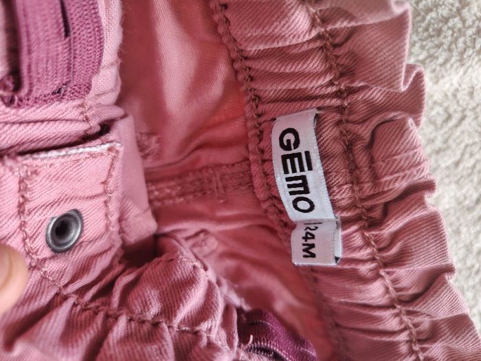 Lot 3 pantalons bébé fille 24 mois - photo numéro 5
