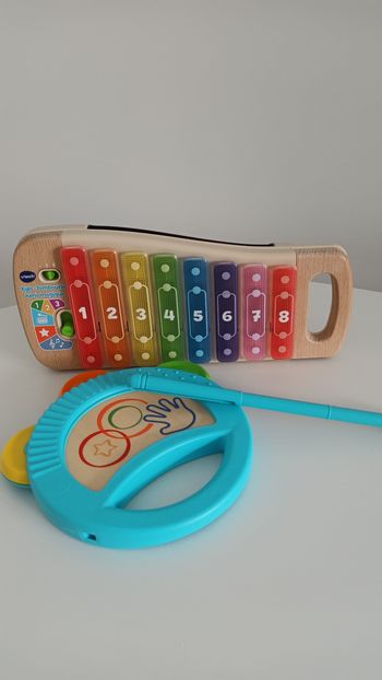 Xylo tambourin lumi magique