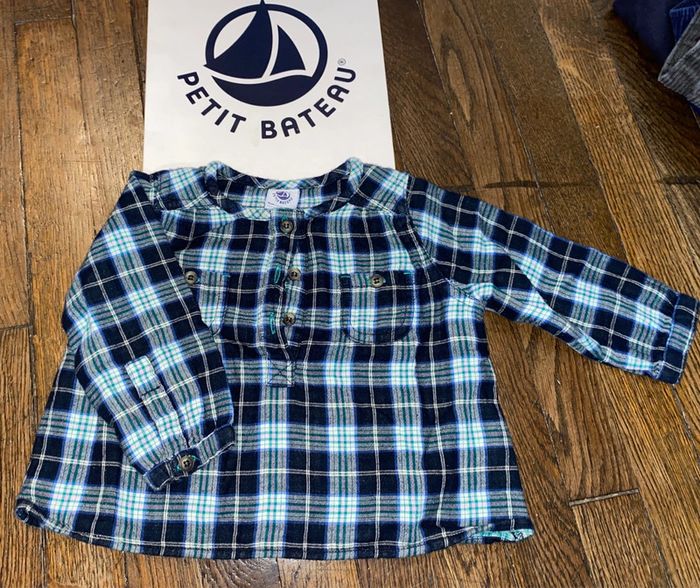 Blouse petit bateau  12 mois