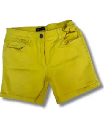 Short jaune 13/14 ans – TEX – Tendance été – Très bon état