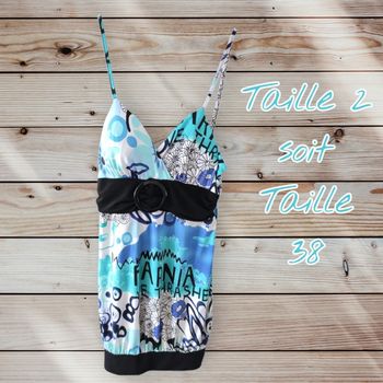 👒🌈Débardeur multicolore – look frais pour l'été Cache Cache