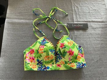 Haut maillot multicolore Lingadore neuf