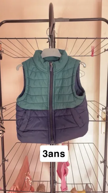 Veste garçon 3ans sans manche