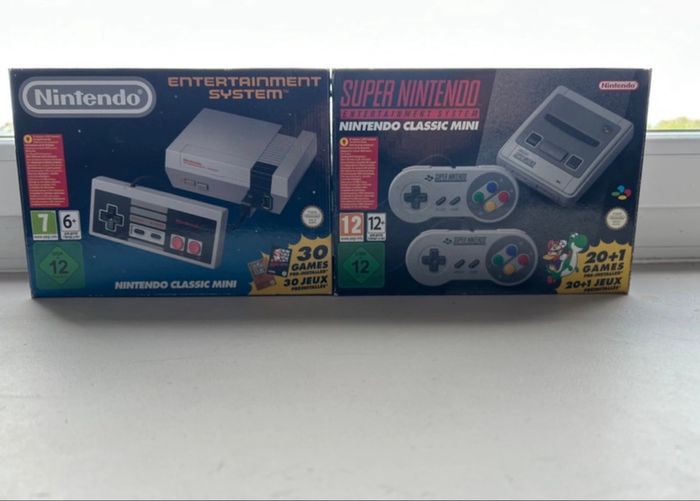 Lot Console Nintendo classic Minl