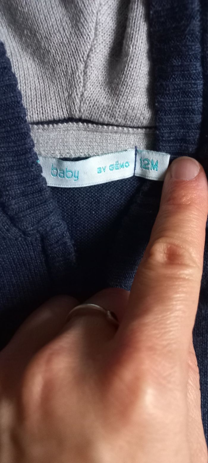 Gilet Gemo 12 mois - photo numéro 2