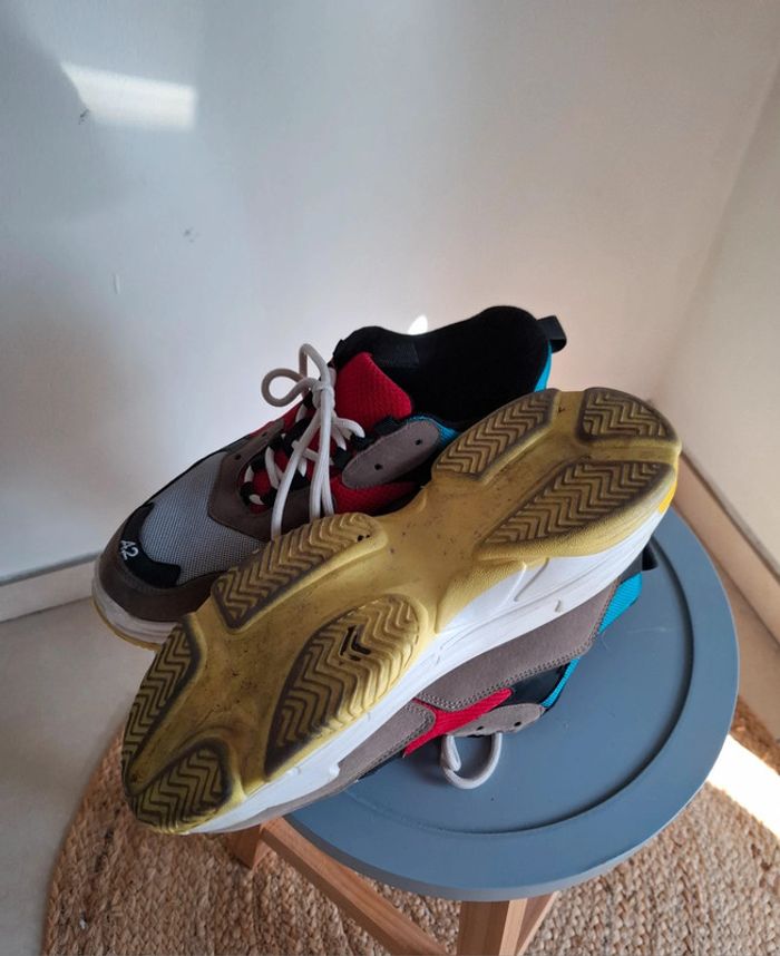 Baskets multicouleurs 🩷 - photo numéro 4