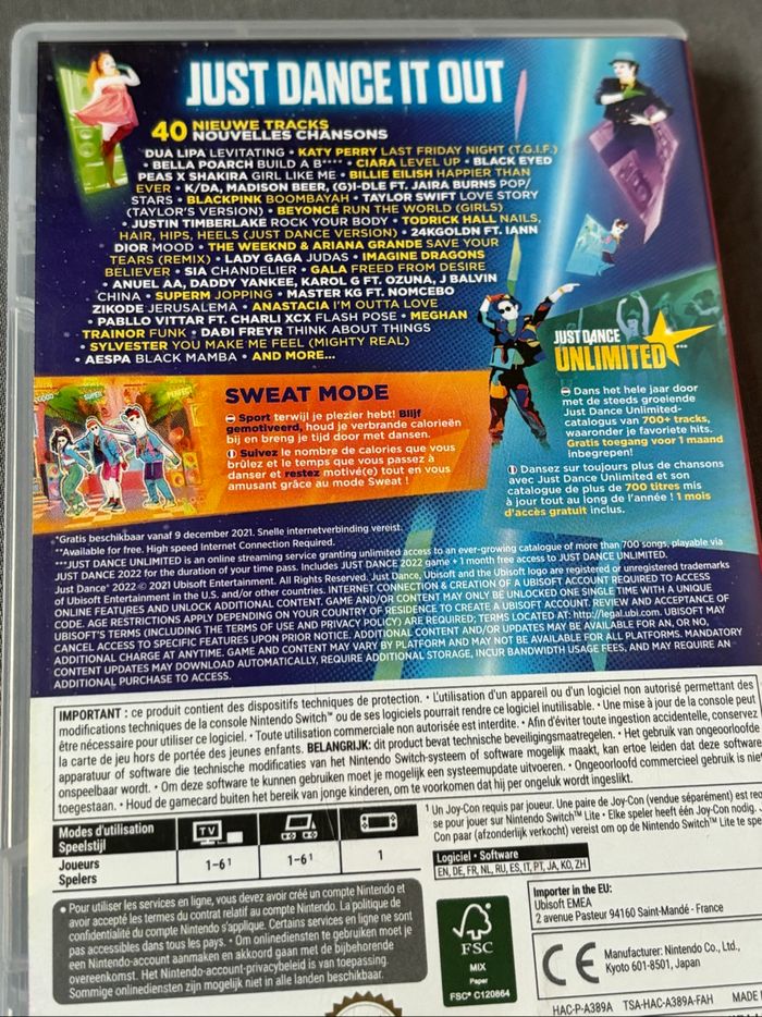 Just dance 2022 switch - photo numéro 3
