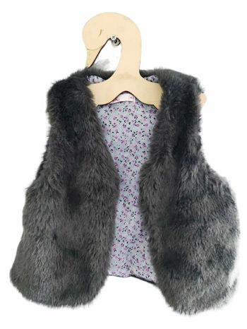 4-5 ans fille gilet sans manche