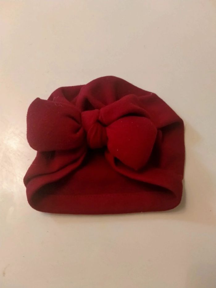Lot de 2 turbans bébé Taille 1-3 mois - photo numéro 5