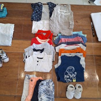 Lot vêtements printemps été 3 mois