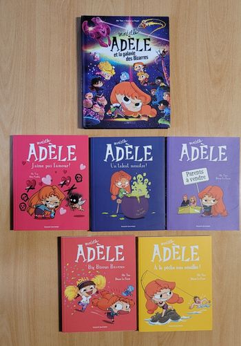 Lot de 6 livres Mortelle Adèle 