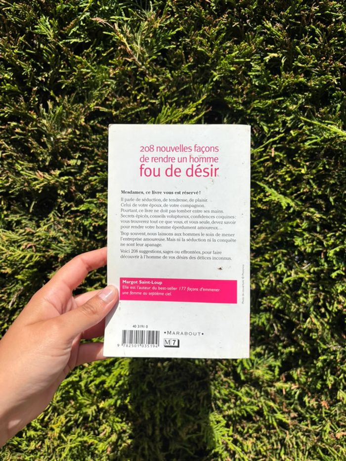 Livre 208 nouvelles façons de rendre un homme fou de désir – Margot Saint-Loup - photo numéro 2