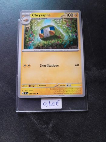 Carte Pokémon Chrysapile 55/162